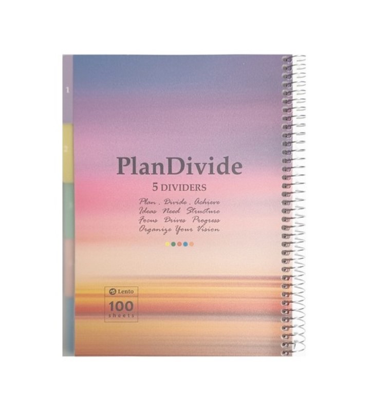 دفتر 100 برگ وزیری PlanDivider