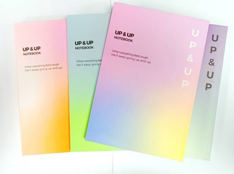 تصویر  دفتر يادداشت شوميز سري upandup