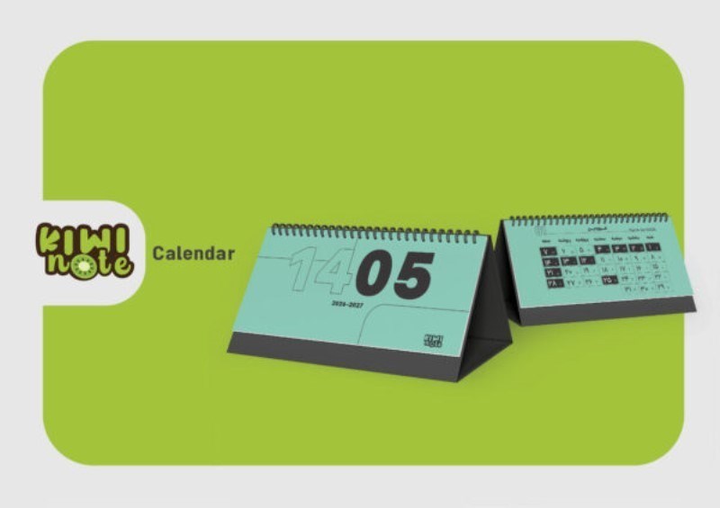 تصویر  تقويم فابريانو 1405 (روميزي) بزرگ