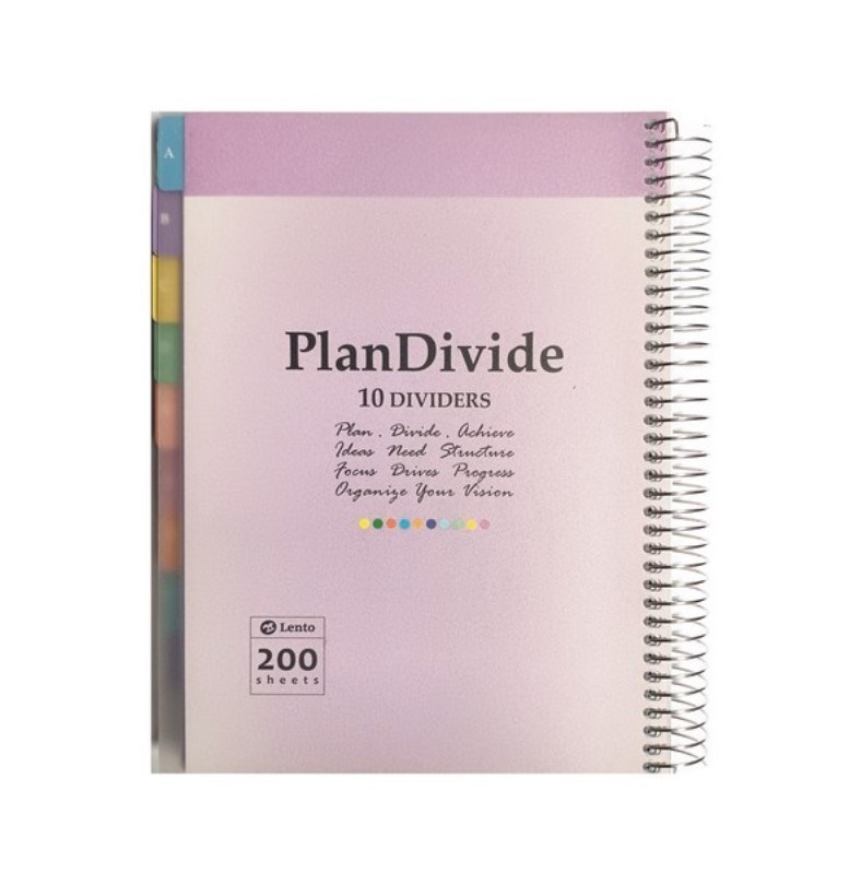 تصویر  دفتر 200 برگ وزيري PlanDivider